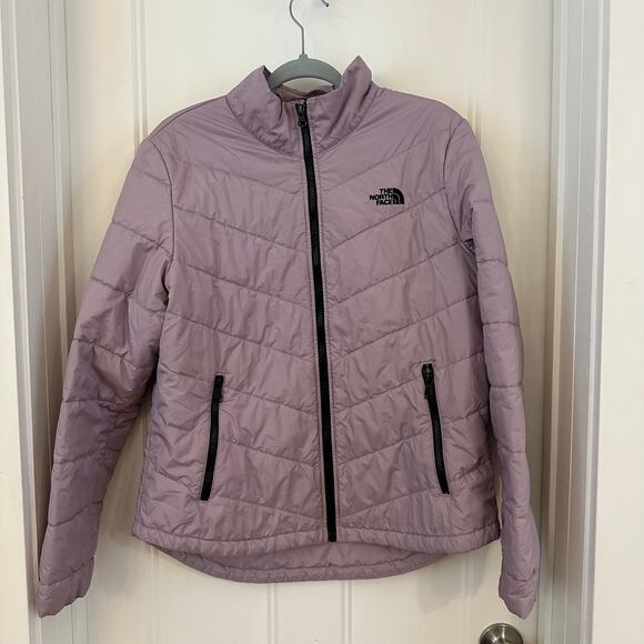 North Face Womens Tamburello 2 Large Jacket Lavender/Black - Picture 1 of 10